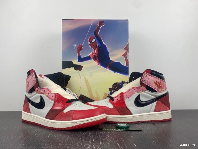 One Kick Spider-Man Spider-Verse the OG 1 Across Jordan DV1748-601 High 0813